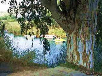 the river