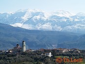 The mount Kastro of the Lefka Ori in the Apokoronas region